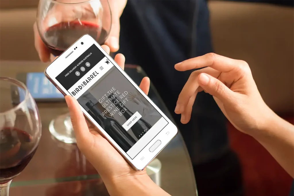 WordPress website - Bird and Barrel - Rapid Websites