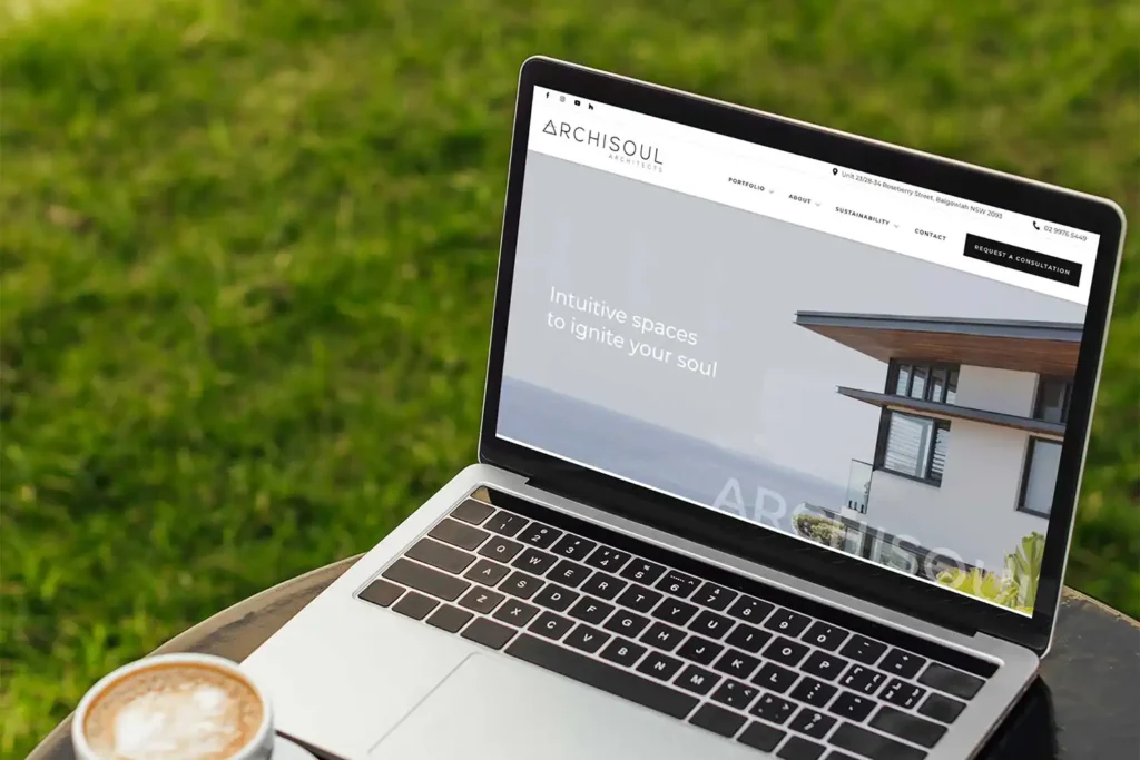 WordPress website - Archisoul Architects - Rapid Websites