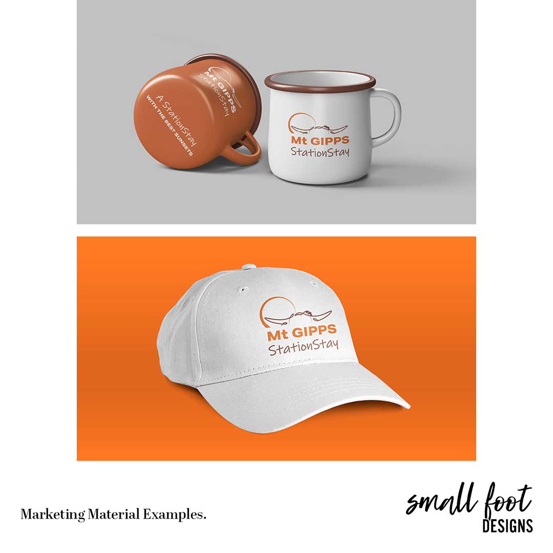 Small Foot Designs - Mt Gipps logo design - Rapid Websites