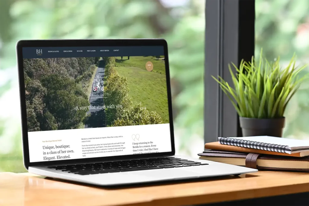 WordPress website - Berida Hotel - Rapid Websites