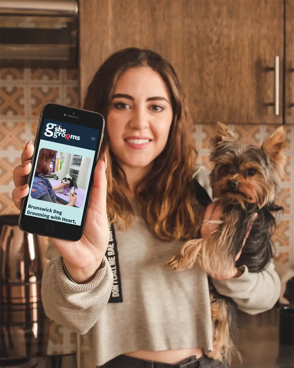 WordPress website - She Grooms - Rapid Websites